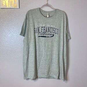 Teemax City By The Bay San Francisco California Men’s XXL Short Sleeve Shirt